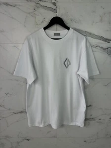 Dior T-shirt CD Diamond Logo Tee Relaxed Fit White L-size - Picture 1 of 24