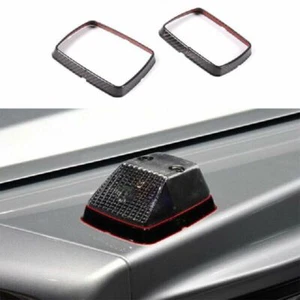 2PCS Real Carbon Fiber Cover Trim Fit for Mercedes Benz G Class 2014-2018 - Picture 1 of 6