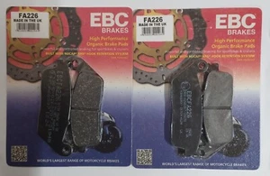 EBC Organic FRONT Brake Pads Fits TRIUMPH TIGER 800 (2011 to 2020) TO VIN 855531 - Picture 1 of 6