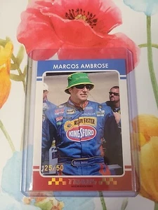 2007 PressPass Traks Marcos Ambrose Gold 50 (RC) - Picture 1 of 2