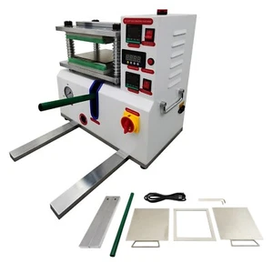 110V 8T Manual Vulcanizer 1500W Hot Press 350℃ for PVC Rubber Silicone - Picture 1 of 24