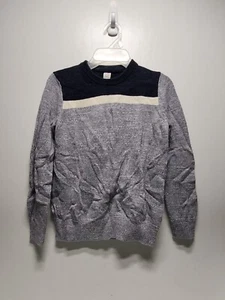 Crewcuts Blue Colorblock Sweatshirt Size 10 - RK28 - Picture 1 of 5