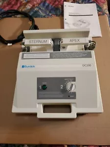 BURDICK DC200 Unit Double Paddle Defib Working - Picture 1 of 12
