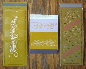 CLOTHING STORE MATCHBOOK COVERS: THAYER McNEIL SHOES (3 DIFFERENT) -G23 - Picture 1 of 2