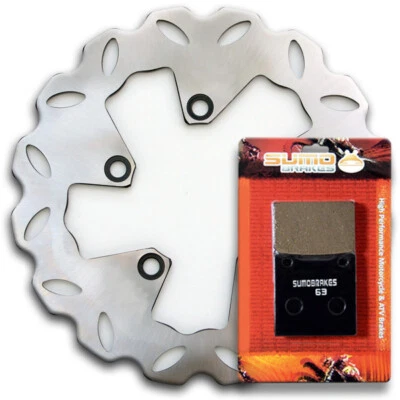 Rotor trasero + pastillas de freno para Suzuki GSX 1300 R Hayabusa [99-07] GSX 600 750 [98-06] Foto 1 de 4