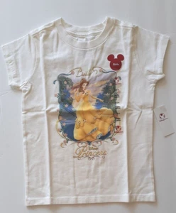 Disney Store VINTAGE Princess Belle T - Shirt S (5/6) Authentic Cotton RARE NWT - Picture 1 of 8