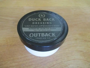 OUTBACK TRADING Medicazione Cera Impermeabile Protettiva Schiena Anatra - NUOVO - Foto 1 di 1