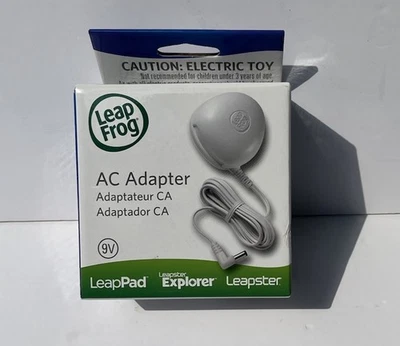 LeapFrog Leap Frog AC Adapter 9V Power Supply 540-12966 LeapPad Leapster NEW - Image 1 of 4