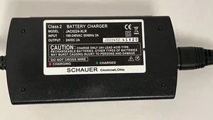 Cargador/mantenedor de batería SCHAUER JAC0224=XLR 24V 2A DC XLR-3 pines - Imagen 1 de 14