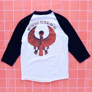 Camiseta De Colección Años 80 Earth Wind & Fire World Tour 1981 1982 Tour Manga 3/4 M - Imagen 1 de 7