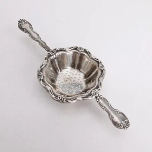 Pompadour (1914) by Birks Sterling Silver Tea Strainer 0.9ozt No Monogram - Picture 1 of 4
