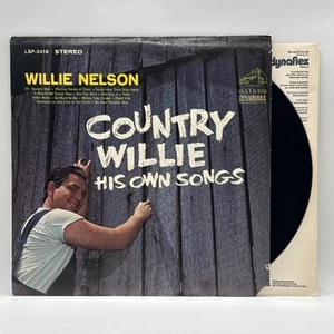 Willie Nelson - Country Willie: His Own Songs - 1970 US Press LSP-3418 (NM) - Picture 1 of 5