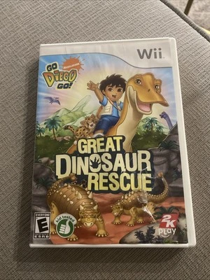 Go, Diego, Go Great Dinosaur Rescue (Nintendo Wii, 2008) - Image 1 of 3