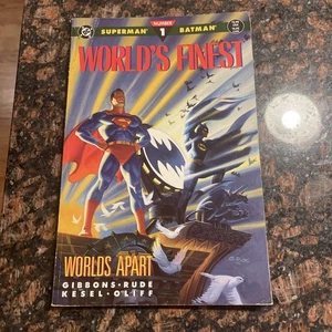 World's Finest Worlds Apart #1 DC Comics 1990 Edad de Cobre  - Imagen 1 de 2