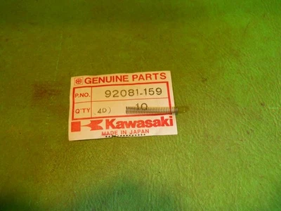 KAWASAKI KZ200 ZX600 ZX636 EX250 ZL600 СТАРТЕР МУФТА ШТИФТ ПРУЖИНА OEM # 92081-159 - Изображение 1 из 4