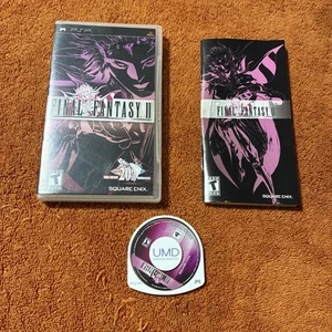 Final Fantasy II 2 (Sony PSP, 2007) Complete CIB W/ Registration Card - Picture 1 of 15