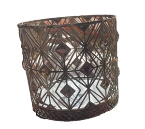 CANDELABRO BATH AND BODY WORKS DIAMANTE ESTRÁS BLING 3 MECHAS NUEVO - Imagen 1 de 7