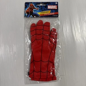 Marvel Spider Man Children 3+ Gloves Lightweight  Amscan Party City NEW FREE S&H - Picture 1 of 3