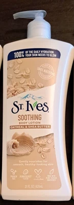 St Ives, loción corporal calmante 21 oz avena y manteca de karité Foto 1 de 3
