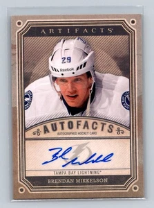 2013-14 Upper Deck Artifacts #A-BM Brendan Mikkelson AU Tampa Bay Lightning - Bild 1 von 2