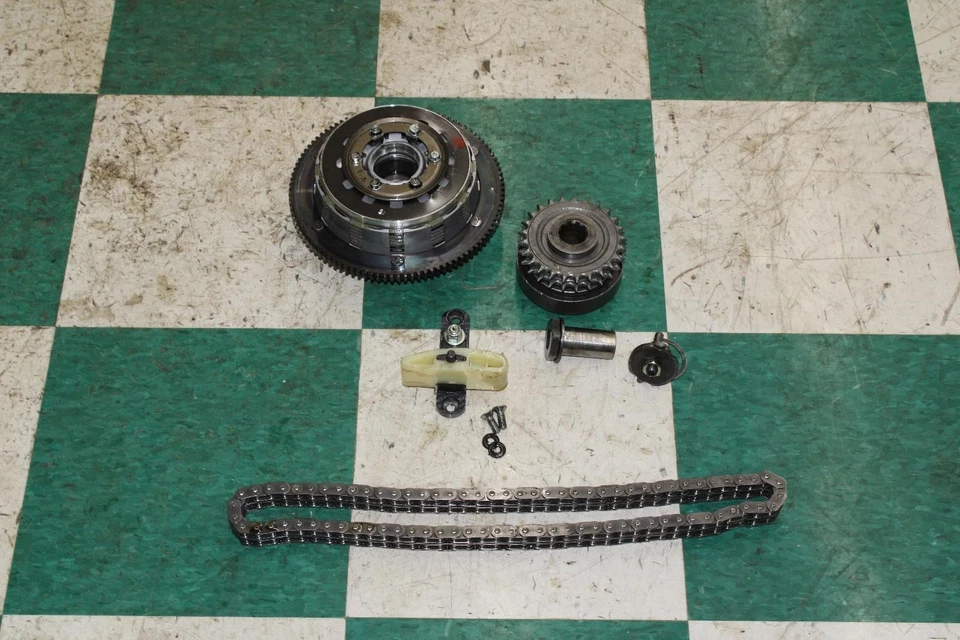 00-06 Heritage Softail Classic FLSCI Clutch Primary Drive Assembly OEM Factory Foto 1 de 4