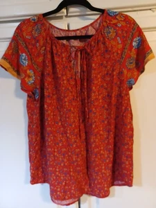 Shein 2XL Bauern Tunika Bluse - Bild 1 von 4