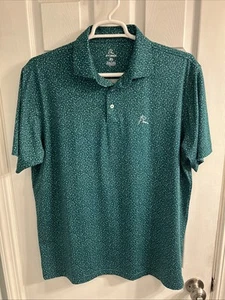 Rhoback Mens Performance Polo "The Mulligan" Fairway Green Size XL NWOTs - Picture 1 of 6