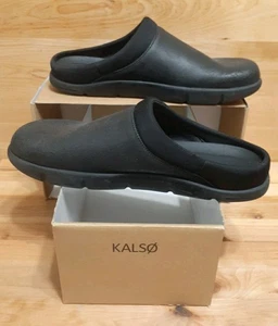 KALSO Earth Shoes MAKO BLACK Men's SIZE 11.5 NEW IN BOX MODERN FASHION WELNESS - Picture 1 of 3