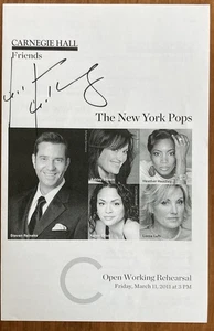 Heather Headley Signed Rehearsal Playbill CARNEGIE HALL THE GREAT JUDY GARLAND - Picture 1 of 3