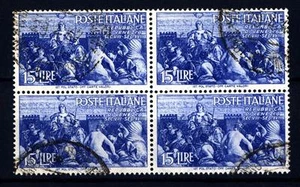 ITALIA REP. - 1946 - Avvento della Repubblica - 15 L. - Gloria di Venezia - Oltr - Bild 1 von 1