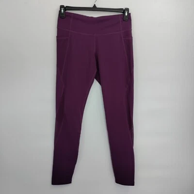 Leggings antiguos azul marino activos Go-Dry Elevate 7/8 bolsillos de tiro alto pantalones de malla pequeños Foto 1 de 4