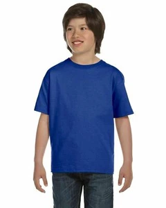 Hanes Youth Beefy-T® T-Shirt Boys & Girls Tee Shirt XS-XL 5380 - Picture 1 of 60