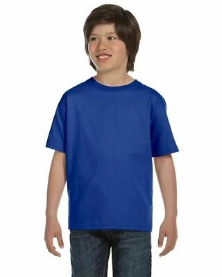 Camiseta Hanes Youth Beefy-T® para niños y niñas XS-XL 5380 Foto 1 de 4
