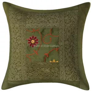 Boho Bohemian Artistic Cushion Cover Embroidered Throw Decor Pillow Cover Case - Picture 1 of 5