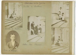 F047 LOT 5 Photo vintage ancien Château de la Jarne Buzey Famille De Montbron - Picture 1 of 1