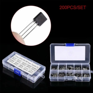 Kit surtido de transistores de potencia Top10Values x20 200 piezas NPN PNP BC337 - Imagen 1 de 8