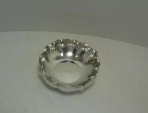 Battuto A Mano Vintage italienische 800 Silber handgehämmerte Mutter/Süßigkeitenschüssel - Bild 1 von 9
