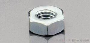 Mutter M2,5 DIN934 20 Stück Edelstahlmutter rostfrei - Bild 1 von 1