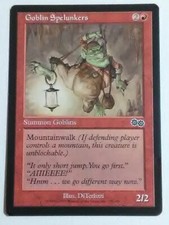MTG 1998 Goblin Spelunkers Urza's Saga 195/335 Regular Common