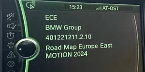 Original BMW Europe MOTION 2024-1 MAP Navigation update data include FSC code - Picture 1 of 1