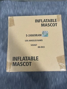 7 FT Air Blown Inflatable NFL Los Angeles Rams Mascot Football Team S-24869RAM - Picture 1 of 16