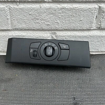 BMW M5 2006-2007 TABLERO FARO LÁMPARA ATENUADOR INTERRUPTOR CONTROL BISEL OEM Foto 1 de 2