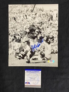 Paul Hornung Green Bay Packers HOF foto autografata firmata 8x10 ~ PSA/DNA - Foto 1 di 4