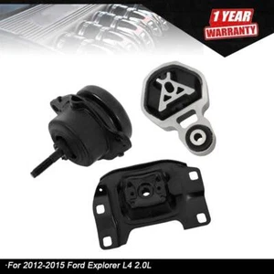 3pcs Engine Trans Mount Fit For 2012-2015 Ford Explorer 2.0L A5634 A5612 A5614 - Bild 1 von 13