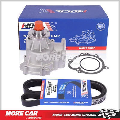 Bomba de agua correa serpentina para 01-06 BMW M3 E46 L6 3,2 L DOHC 2002 2003 2004 2005 Foto 1 de 4