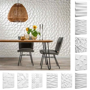 WallArt 3D-Wandpaneele 3D Wandplatten Wand Decke Tapete Waves 12 Stk. GA-WA04 vi