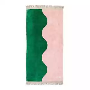 New Business & Pleasure Co Ocean Green And Pink Stripe Holiday Beach , RRP £ 49 - Picture 1 of 4