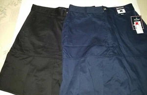 Girls @School by French Toast Black - Navy Blue Uniform Scooter hidden short 20 - Picture 1 of 6