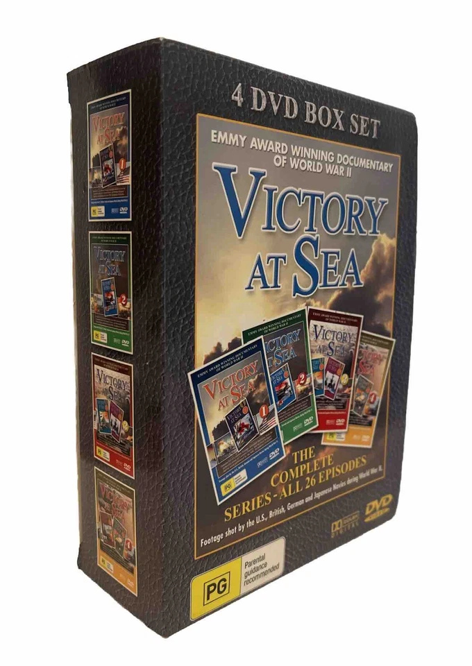 Victory at Sea DVD Complete Series Box Set 26 Episodes WWII 2 Region All PAL - Image 1 of 4