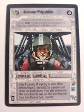 Star Wars CCG Commander Wedge Antilles Special Edition Decipher SWCCG